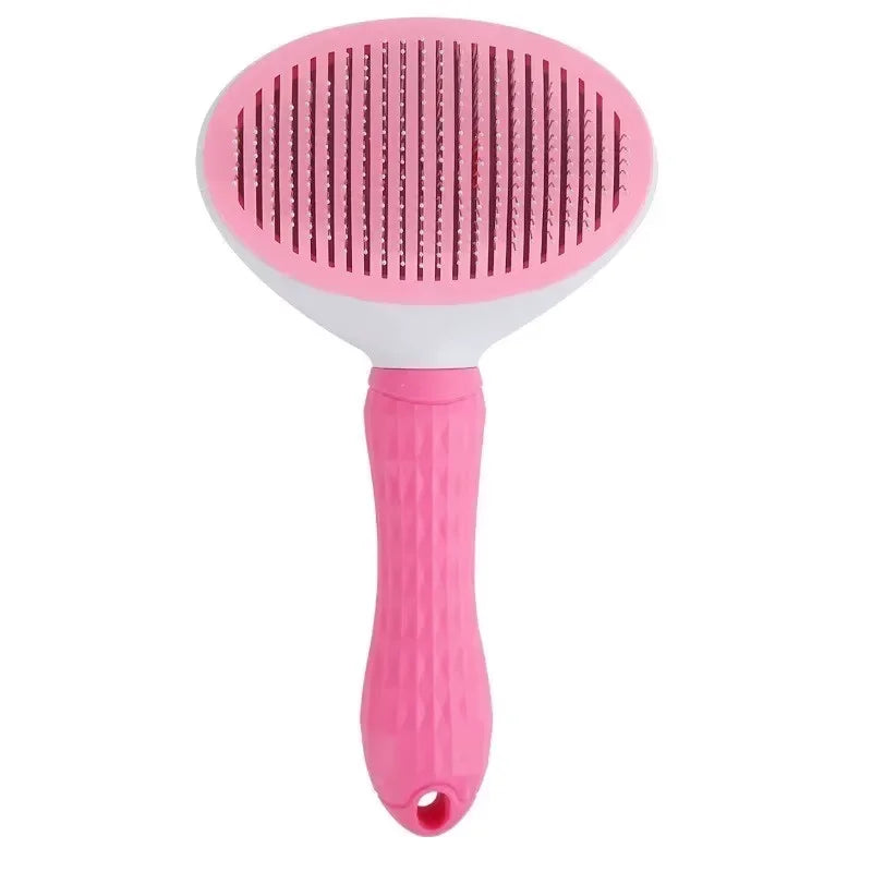 Pet Dog Brush Cat Comb Self Cleaning Pet Hair Remover Brush