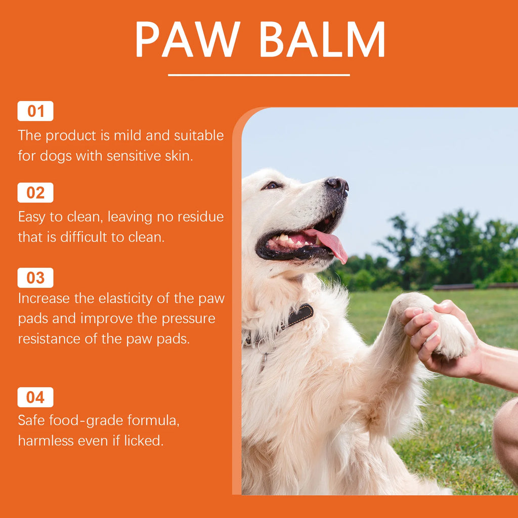 Pet Dog Paw Care Balm Moisturizer Repair Dry Cracked Skin Soothing Itching