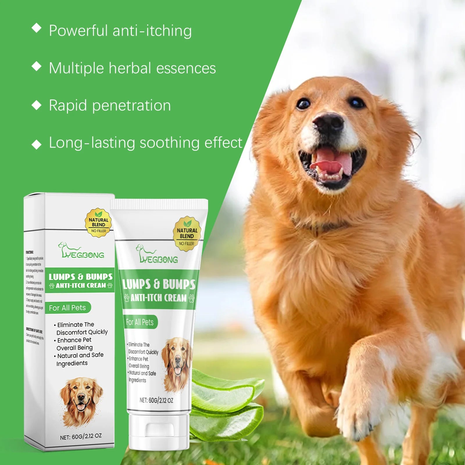 Pet Skin Care Spray Plant Formula Soothing Anti-Itching Relief  Reduce Redness