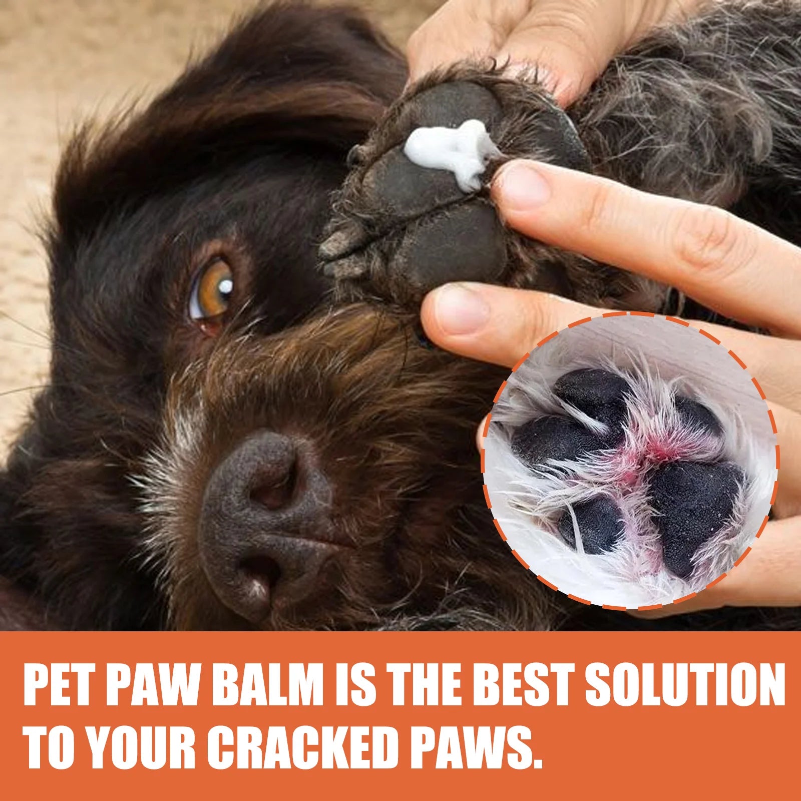 Natural Pet Paw Care Cream Moisturizing Anti-chapping Nourishing Repair Pain Paw Cream