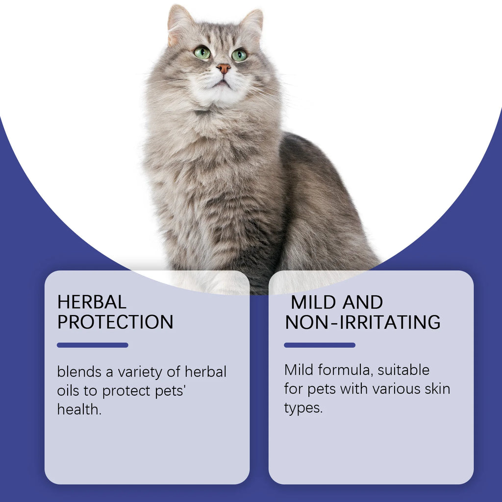 Pet Insect Repellent Spray Natural Non-irritating  Odor Protect Pet Skin