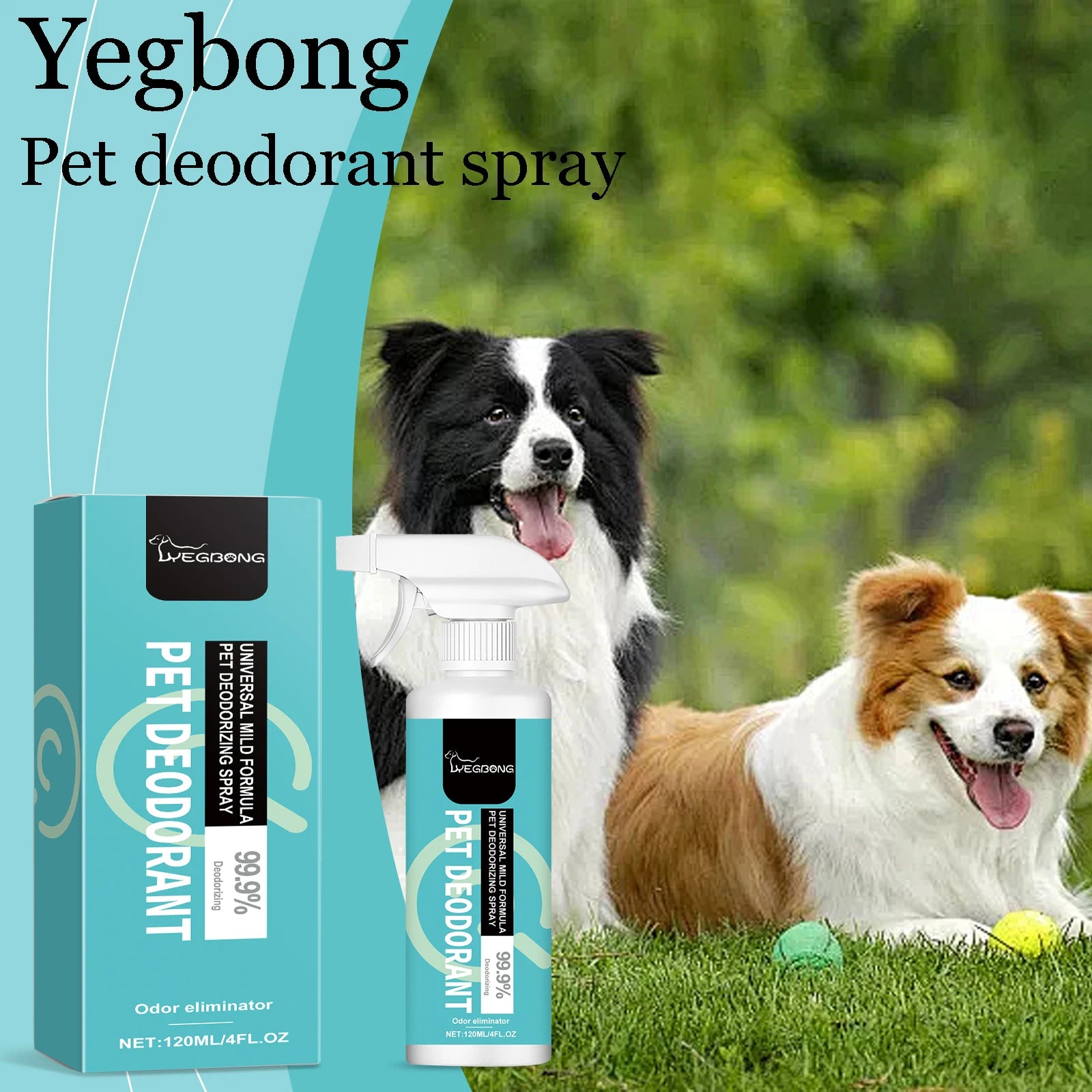 Pet Deodorant Spray Cleaning Gentle Non-irritating Promote Pet Health Lasting Remove Odor