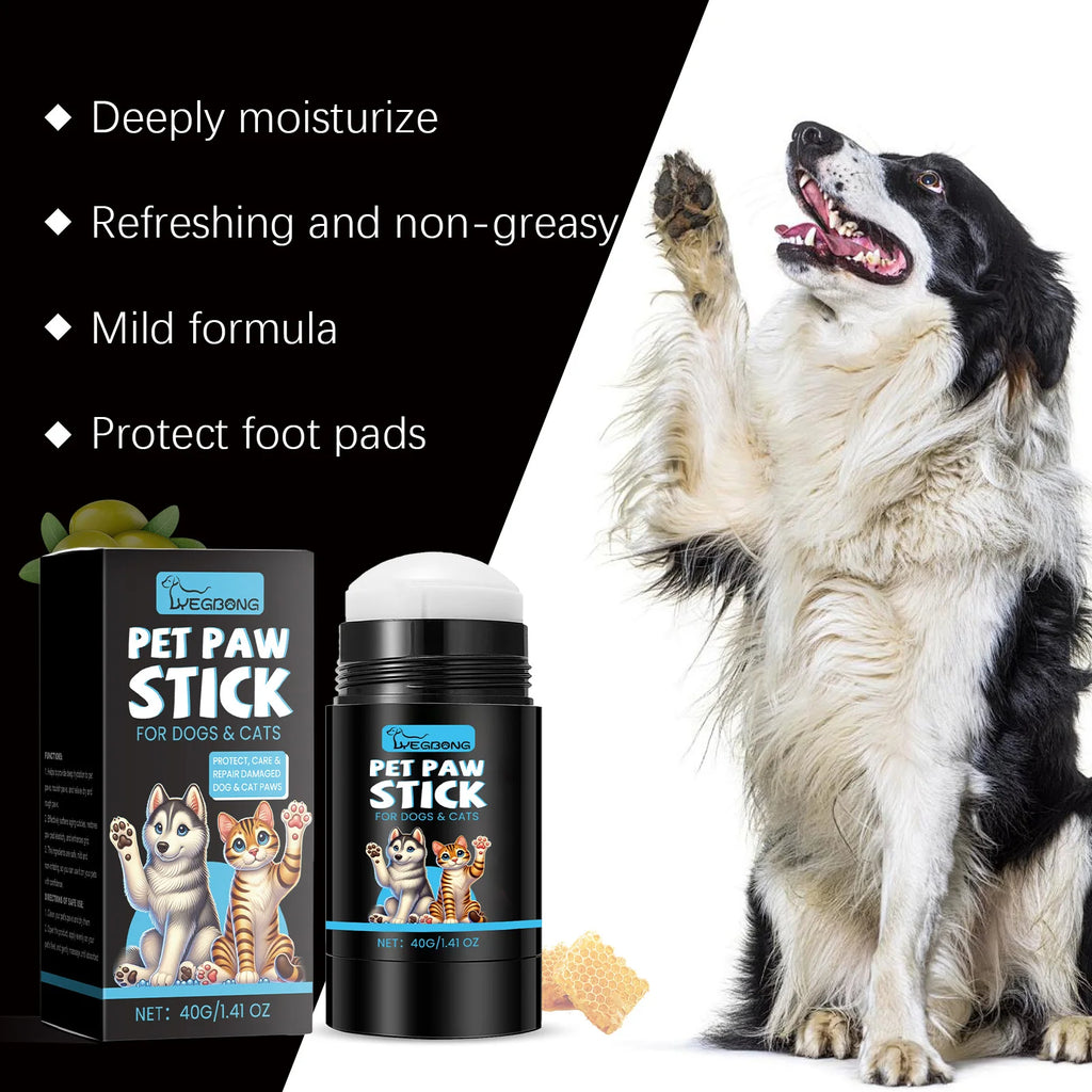 Cat and Dog Paw Roller Cream Moisturizing For Winter Fall Anti Cracking Foot Soften Paw