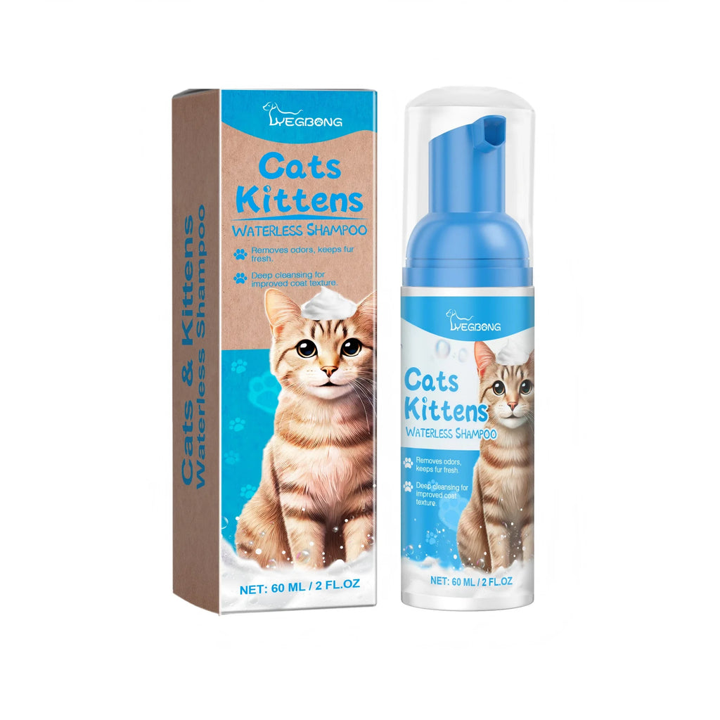 Cat Cleaning Mousse Remove Dirt Oil Moisturizing Nourishing For Pet Kitten