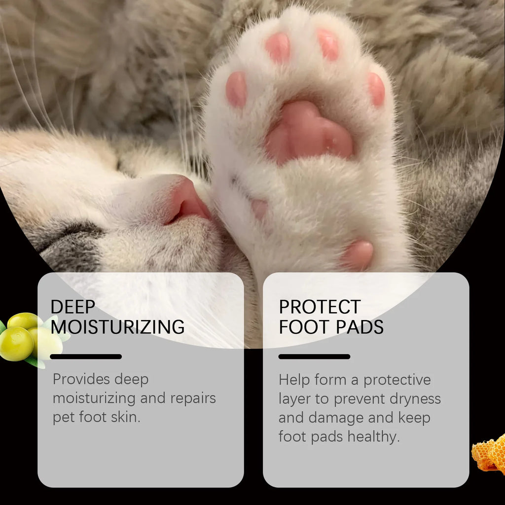 Cat and Dog Paw Roller Cream Moisturizing For Winter Fall Anti Cracking Foot Soften Paw