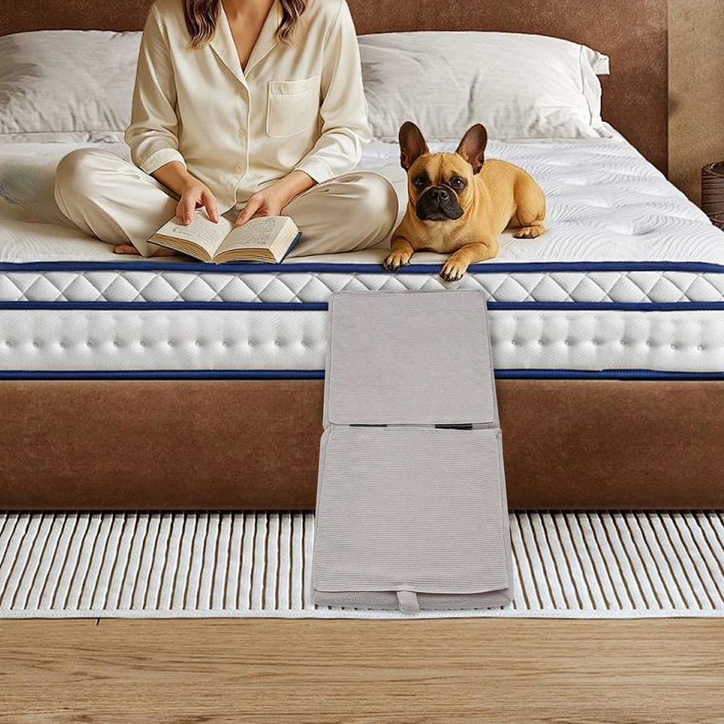 Split Dog Ramp 2 in 1 Lightweight Folding Pet Ramps