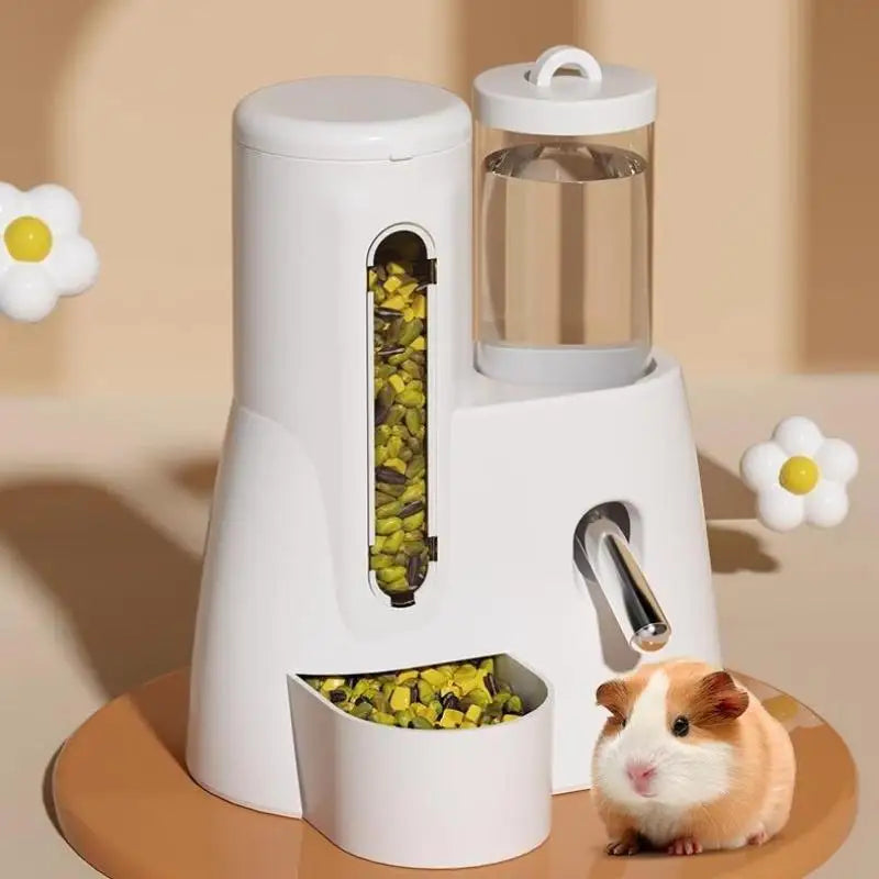 2in1 Hamster Feeder And Waterer Large Capacity, Leakproof