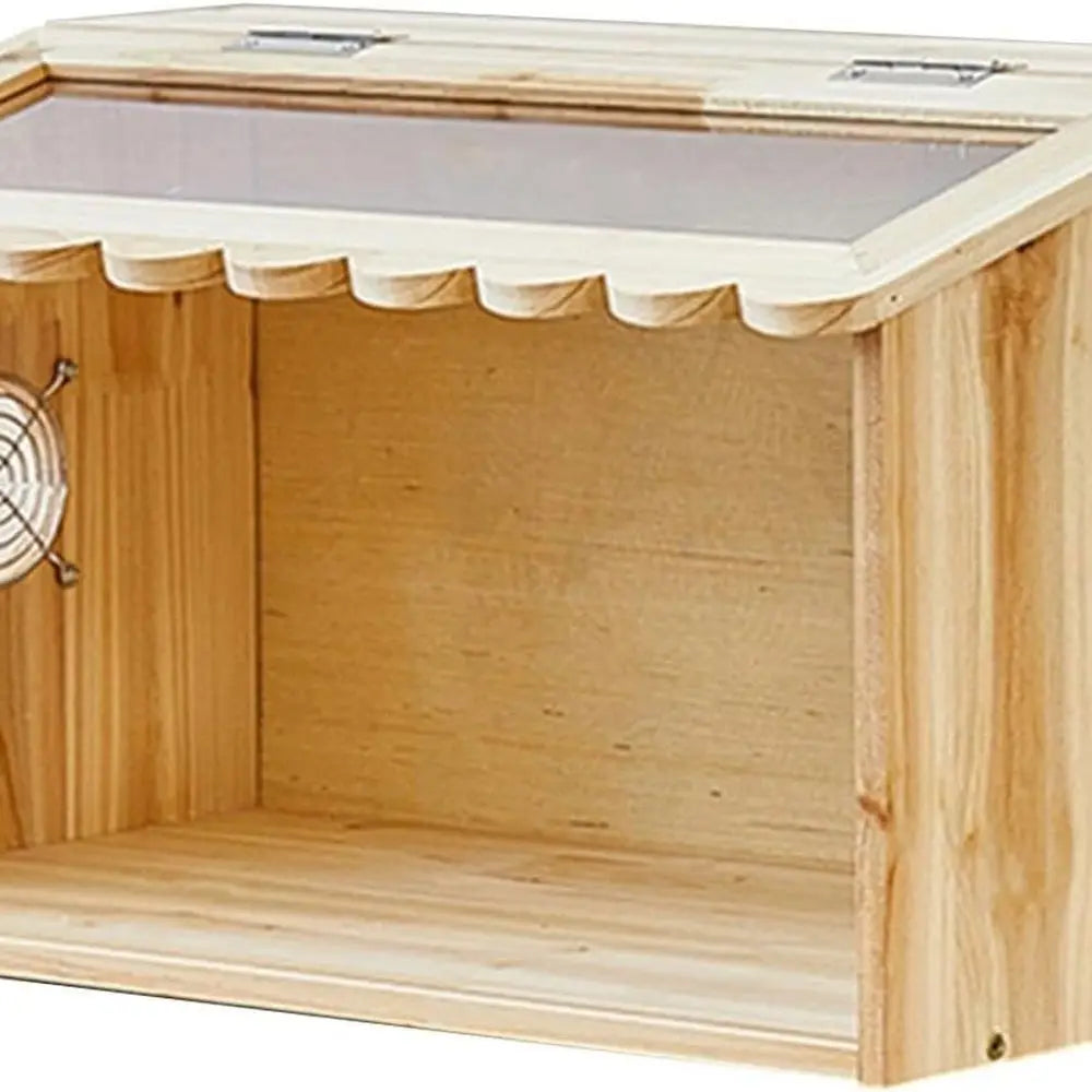 Chick Brooder Box Wooden Small Animals Habitat Easy Access