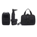 Dog Tactical Bags Set With Pouches Belt Attaching on Harness Sticker Military Dog Training