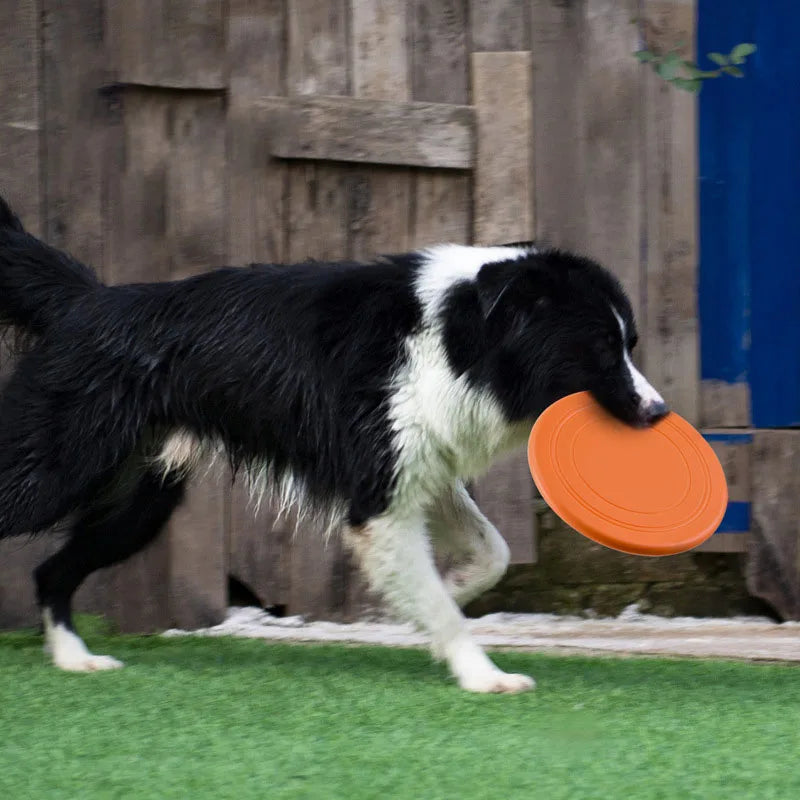 Silicone Flying Saucer Pet Toy