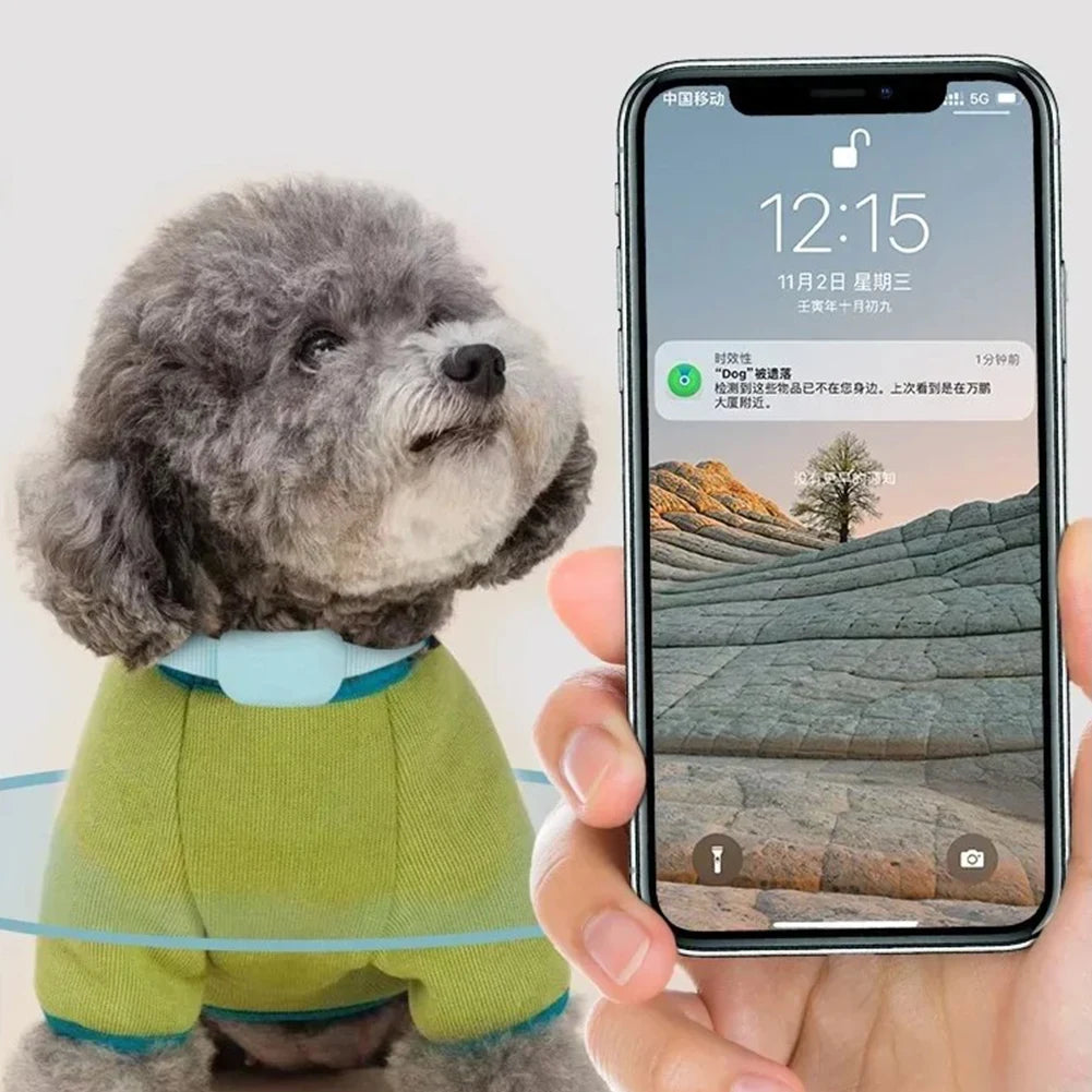 Pet GPS Tracker with Adjustable Collar Smart Pet Locator for Dogs and Cats