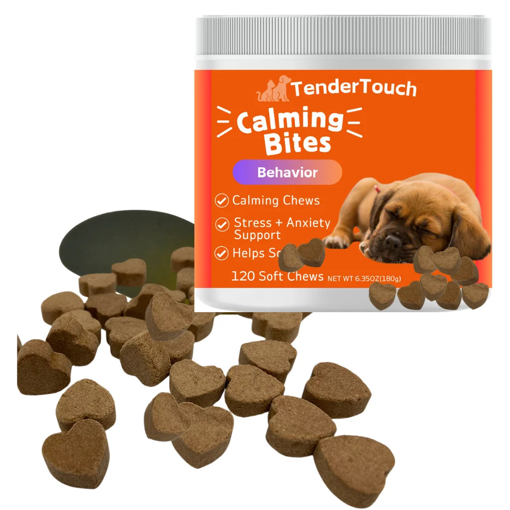 360 Chews - 3 Pack TenderTouch Calming for Dogs - Help Natural Dog Anxiety