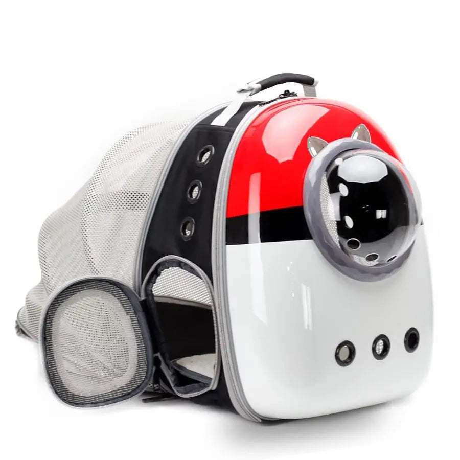 Expandable Cat Carrier Backpack for Cats Kitten Small Puppy, Airline Approved Cat Bubble Backpack