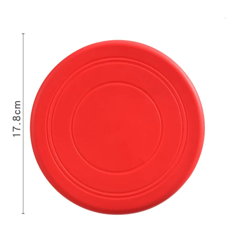 Silicone Flying Saucer Pet Toy