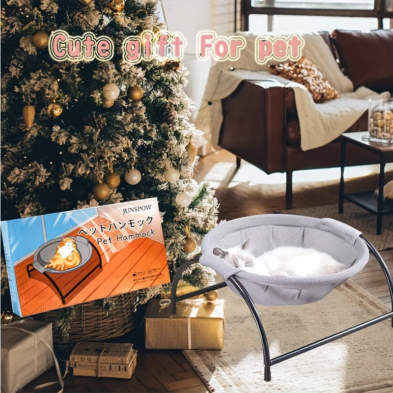 Cat Bed Pet Hammock Breathable Cooling Cot