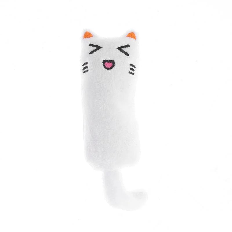 Pet Toy Rustle Sound Catnip Toy Cat Supplies, Teeth Grinding Cat Plush Thumb Pillow
