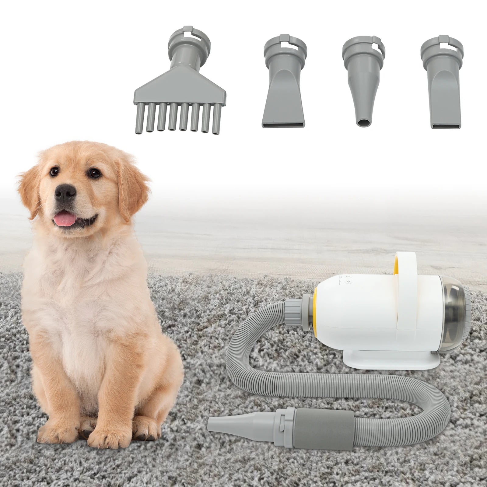 Automatic Pet Dryer Machine Cat Dogs Smart Dryer Water Blower Adjustable Blow-Dryer for Pet Grooming