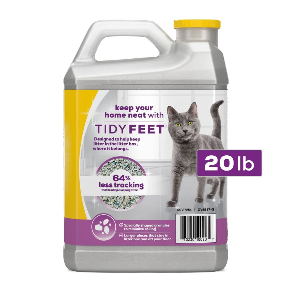Clumping Cat Litter Low Dust 14 Day Odor Control Easy Scoop 20 lb Jug