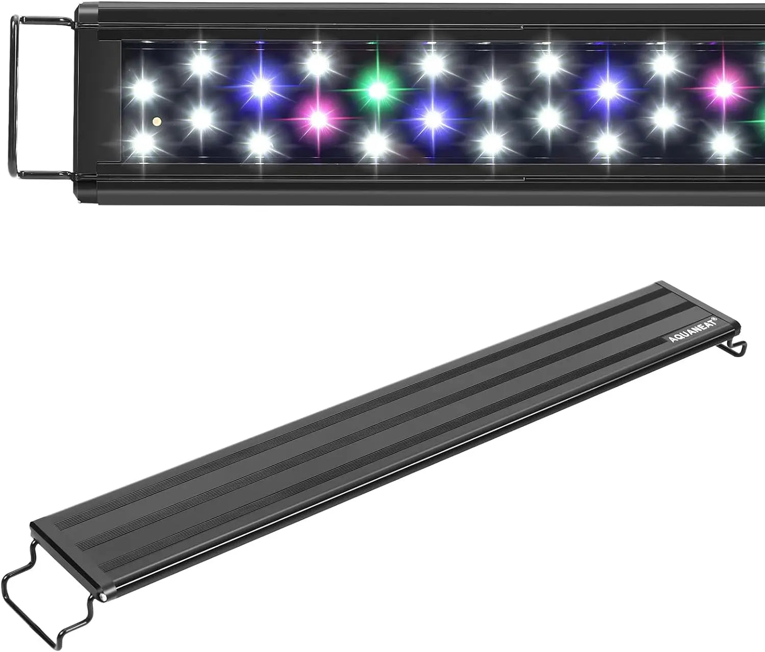 LED Aquarium Light Full Spectrum for 48 to 54 Inch Fish Tank, Adjustable Mounts