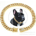 Pet Collar Necklace Cat/Dog Full Diamond Cuban Chains