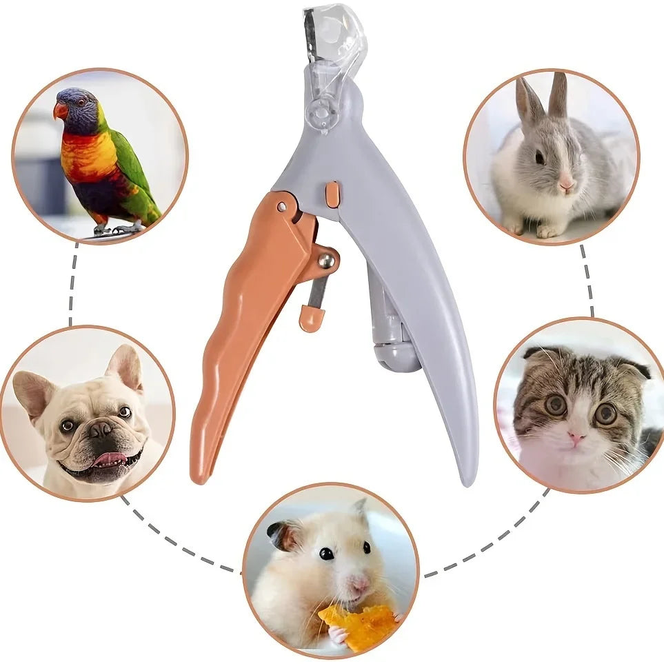 Pet Nail Clipper, Nail Trimmer for Dogs and Cats, Built-in LED Light