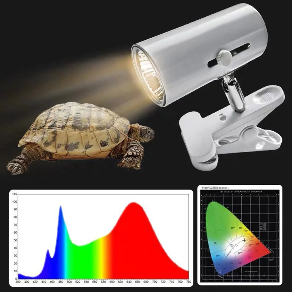 Reptile Tortoise UVA UVB Heating Lamp Full Spectrum Sunlamp Turtle Basking Light