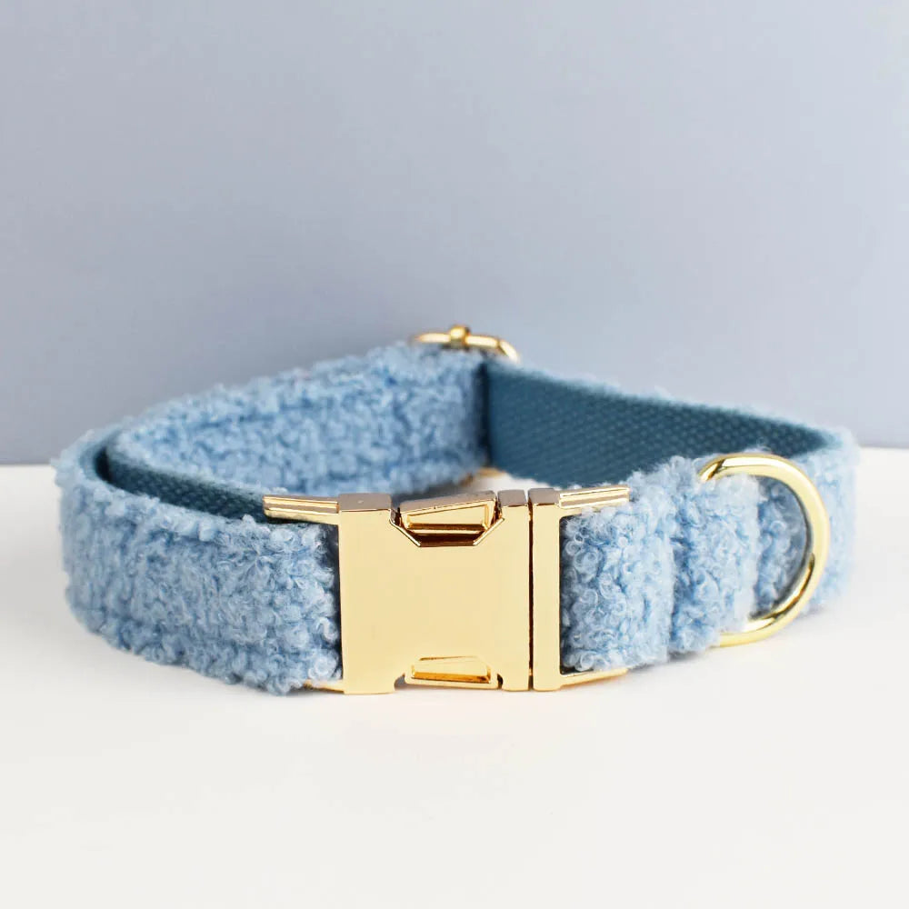 Luxury Personalized Dog Collar Harness Leash set
