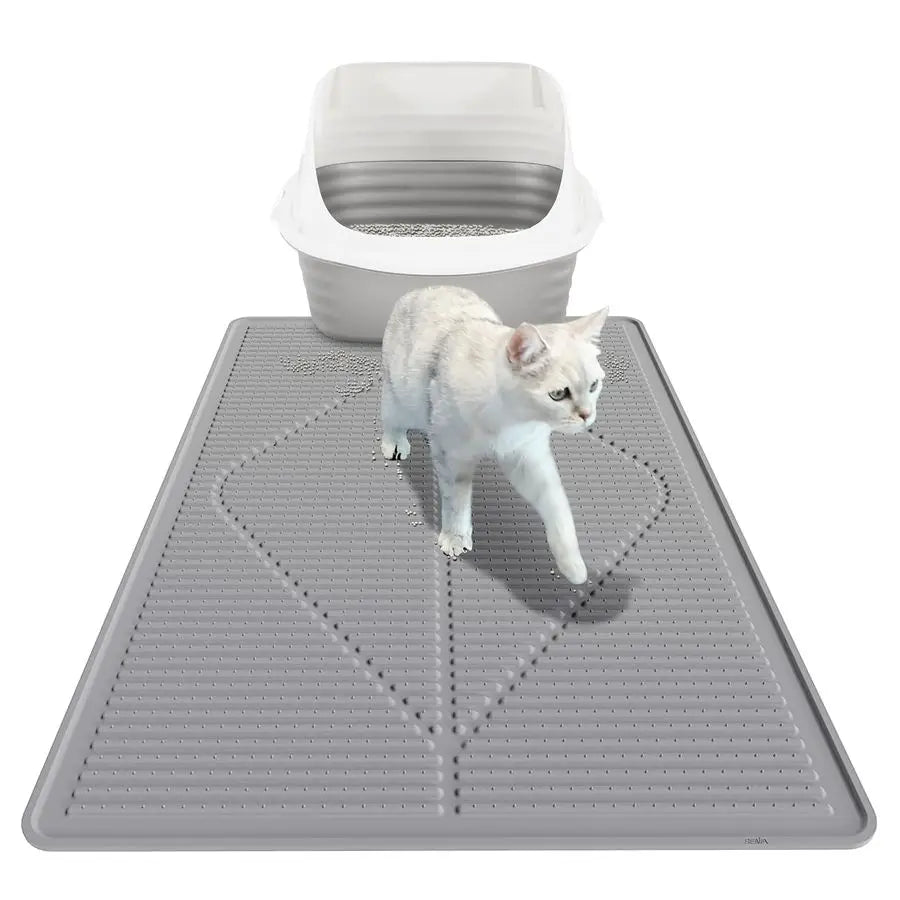 Cat Litter Mat XXL Waterproof Kitty Litter Box matt