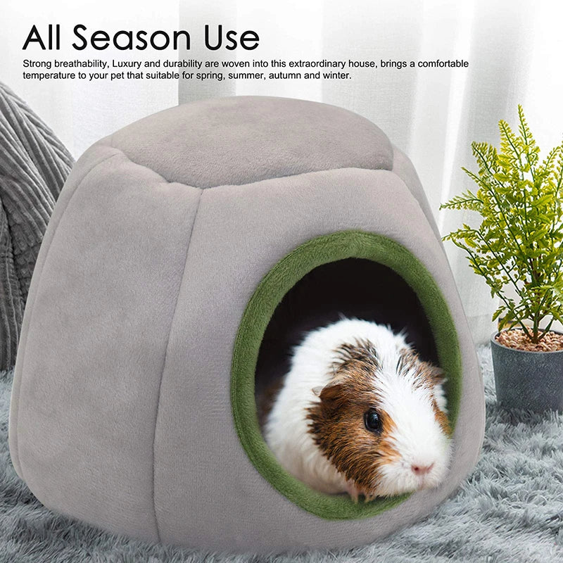 Hamster Cotton House Small Animal Nest Winter Warm Pet Bed For Rodent/Guinea Pig/Rat/Hedgehog