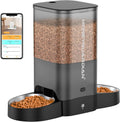 Automatic Cat Feeder for Two Cats, WiFi Smart Pet Dispenser with App Control