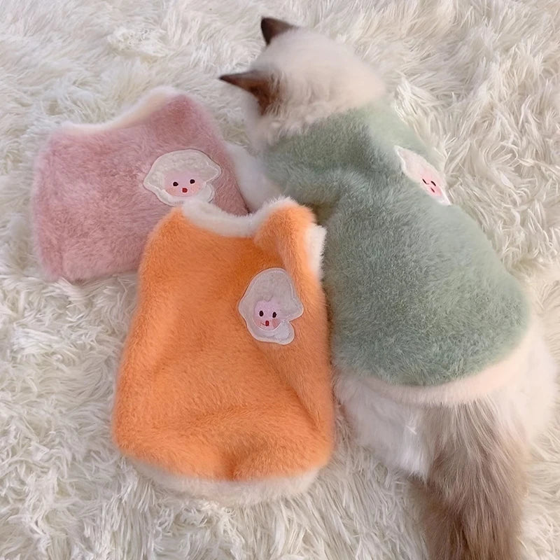 Cats Accessories Pets Warm Kittens/Puppy Clothes for Winter