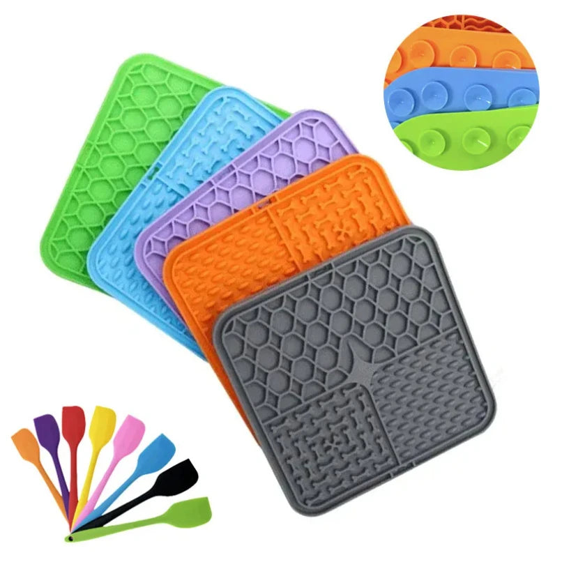 Pet Placemat Cat Slow Feeding Mat Dog Lick Mats