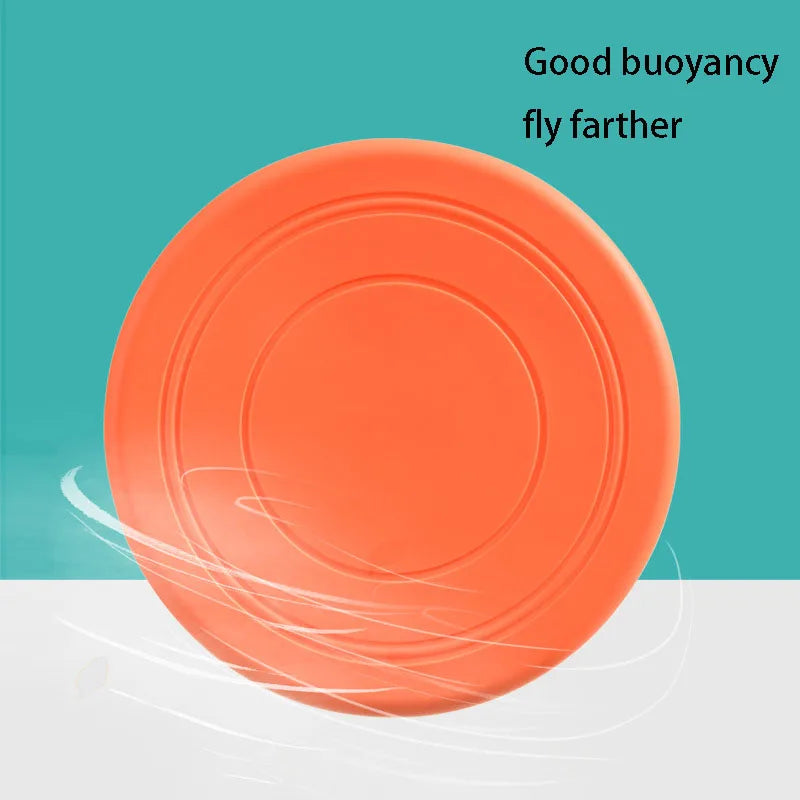 Silicone Flying Saucer Pet Toy