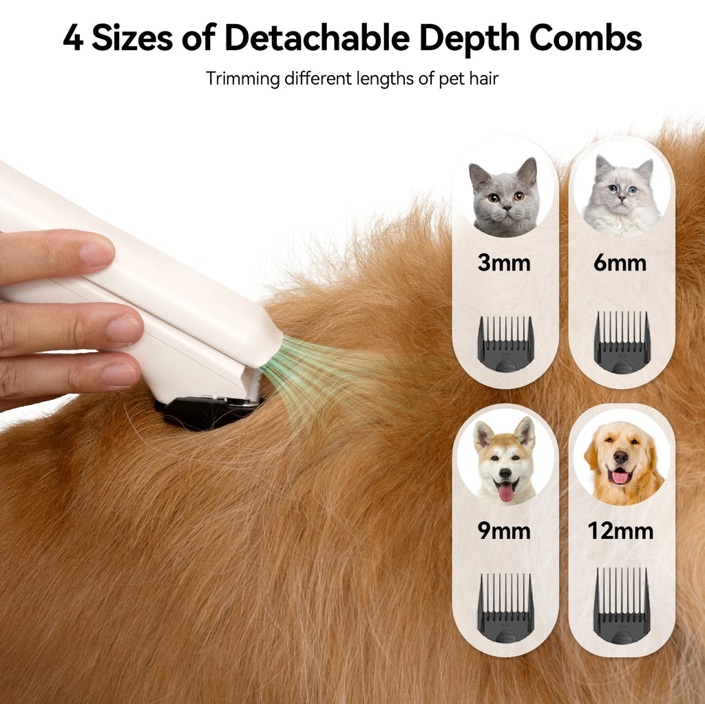 Vacuum Cleaner & Hair Dryer, Adjustable Speed and Temperature, 5 Proven Care Tools