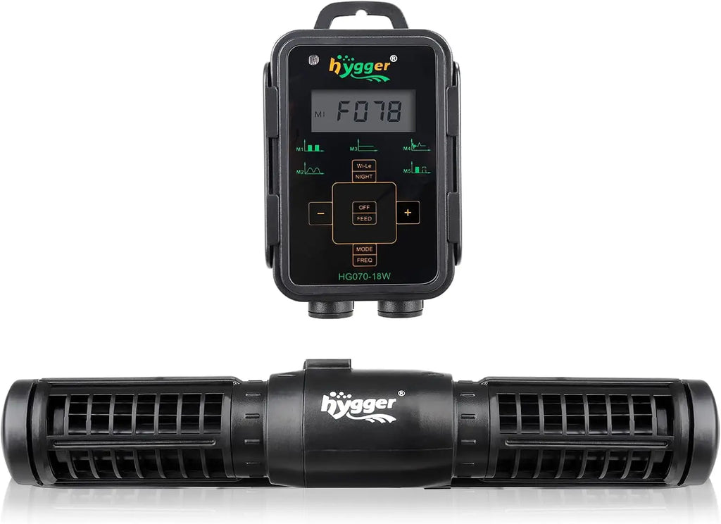 Adjustable Aquarium Wave Maker with LED Controller,For Freshwater & Saltwater Tanks Up to 135 Gallons