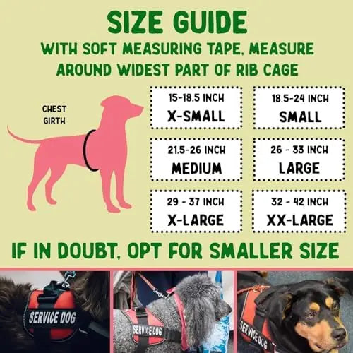 Emotional Support Dog Vest, ID Tag, ADA Cards Included