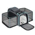 Expandable Dog & Cat Carrier, Airline Approved Breathable and Collapsible Design, Ideal for Small Dogs, Cats