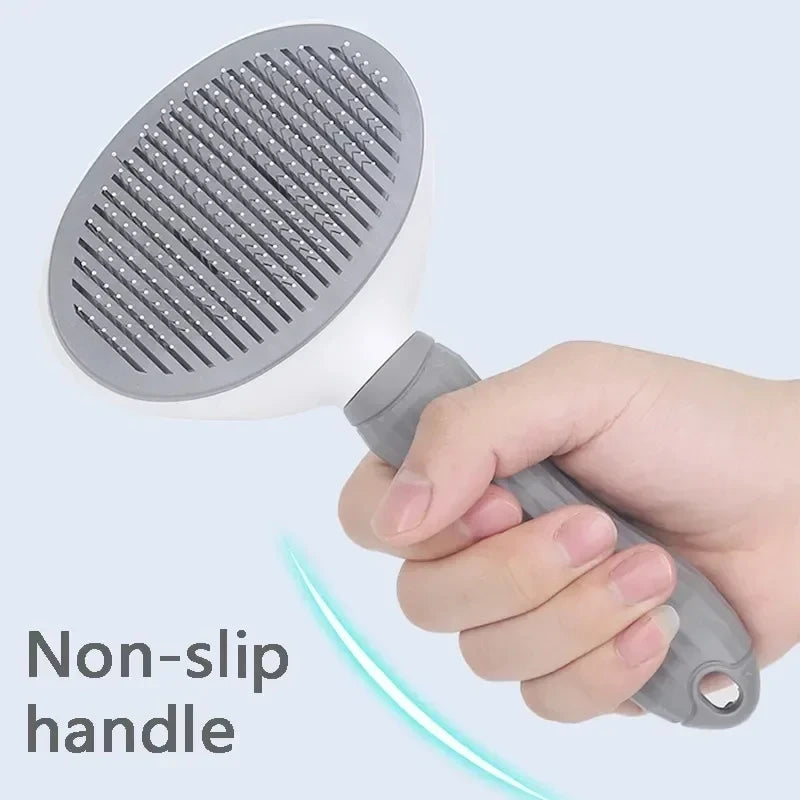 Pet Dog Brush Cat Comb Self Cleaning Pet Hair Remover Brush