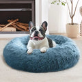 Calming Dog Bed Large Size Dog, Anti-Anxiety Donut Large Pet Bed