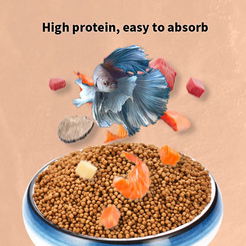 Super fresh betta fish feed, all natural protein rich in calcium, good for betta fish