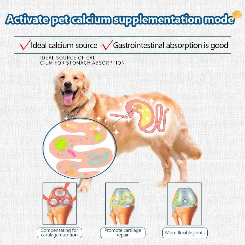 Pet Freeze-dried Food High Calcium Cheese  Aid Digestion