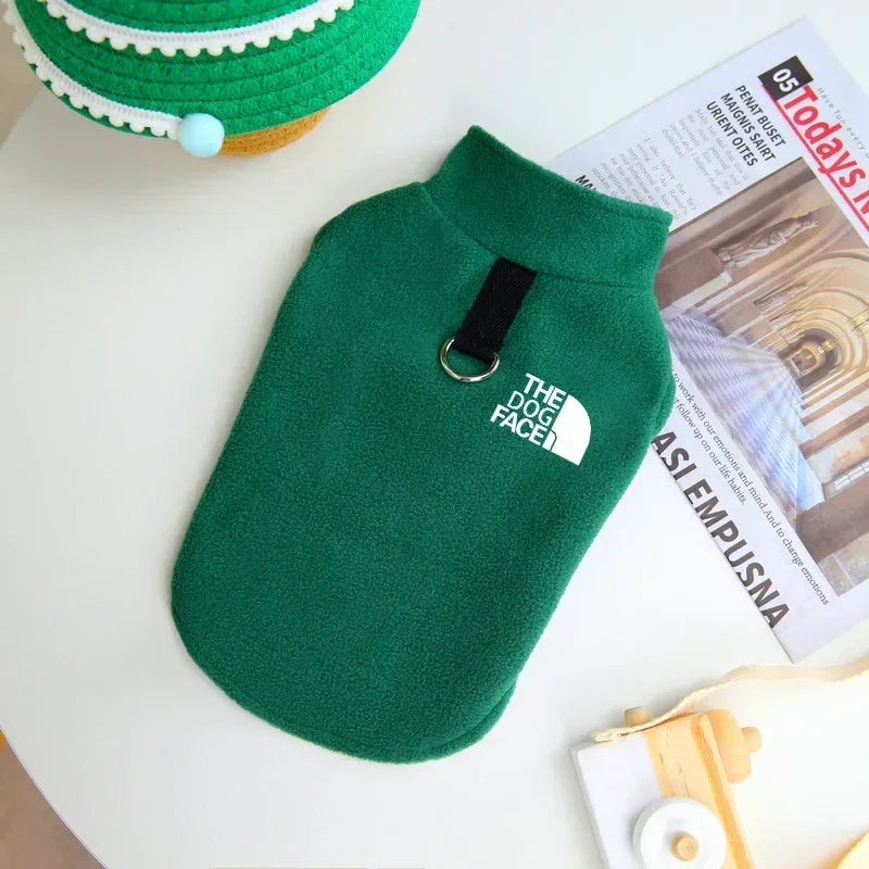 Autumn Winter Pet Dogs Clothes Fleece Warm Dogs Sweater