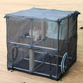 Outdoor Cat Enclosure, Compact Kit for Outdoor and Indoor Use