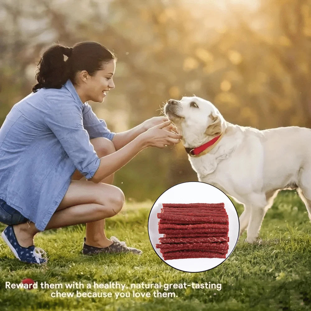 Beef Stick, All Natural Ingredients, Natural Dog Treats, Healthy, Easily Digestible