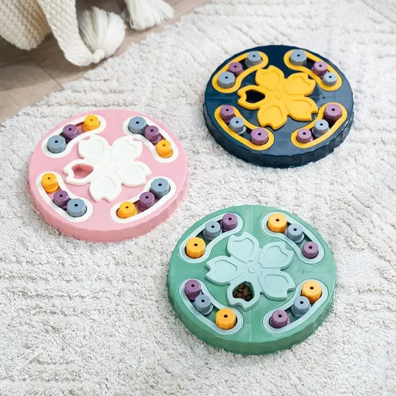 Cat Dog Puzzle Slow Food Toys Increase Puppy IQ Training Game