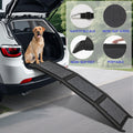 Folding Dog Ramp For Car, Pet Ramps For Large Dogs With Non-Slip Rug Surface