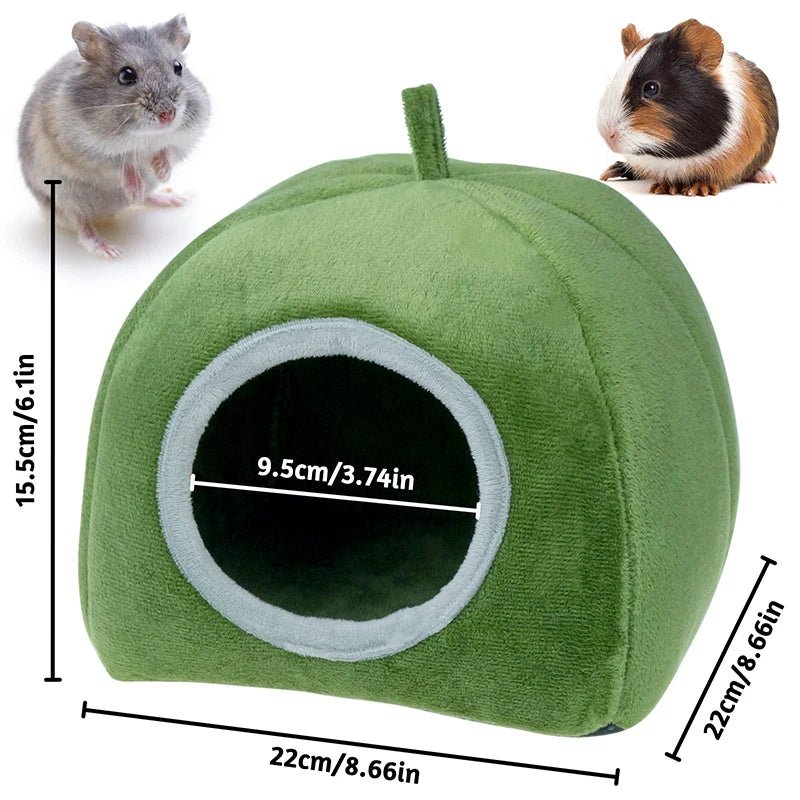 Hamster Cotton House Small Animal Nest Winter Warm Pet Bed For Rodent/Guinea Pig/Rat/Hedgehog