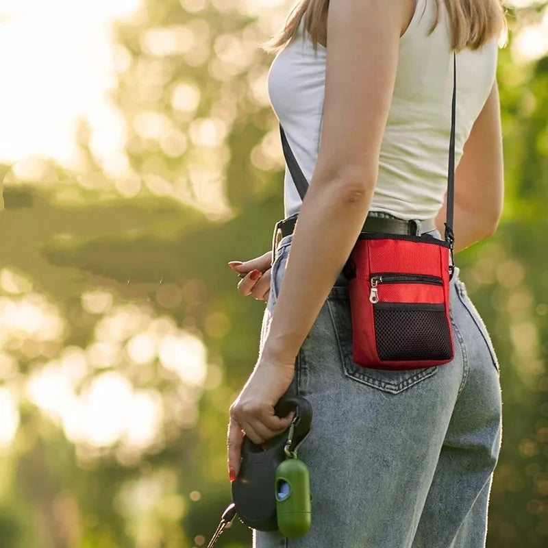 Outdoor Portable Training Dog Snack Bag, Strong Wear Resistance