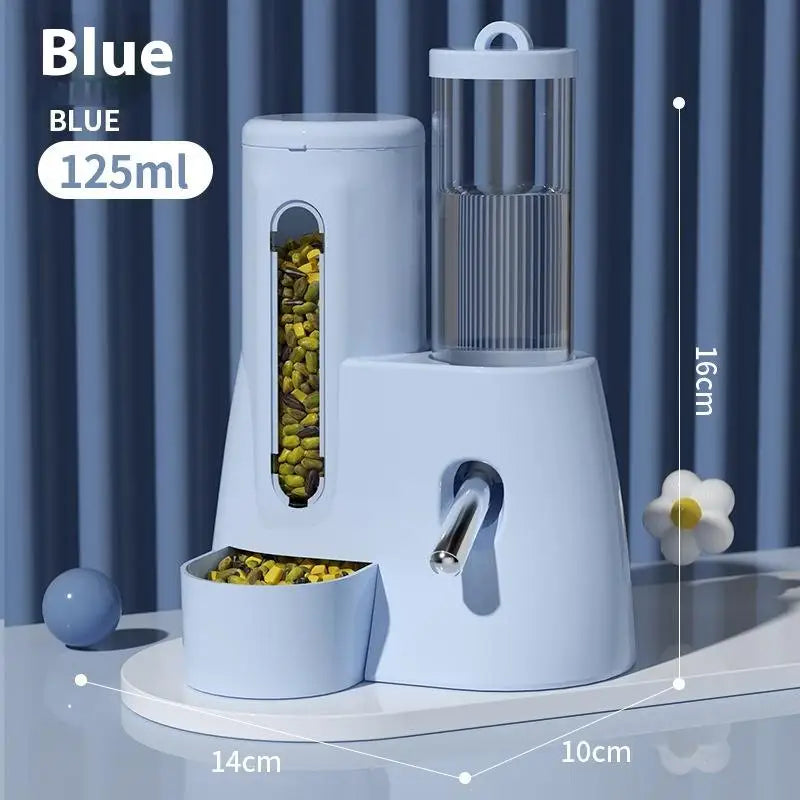 2in1 Hamster Feeder And Waterer Large Capacity, Leakproof