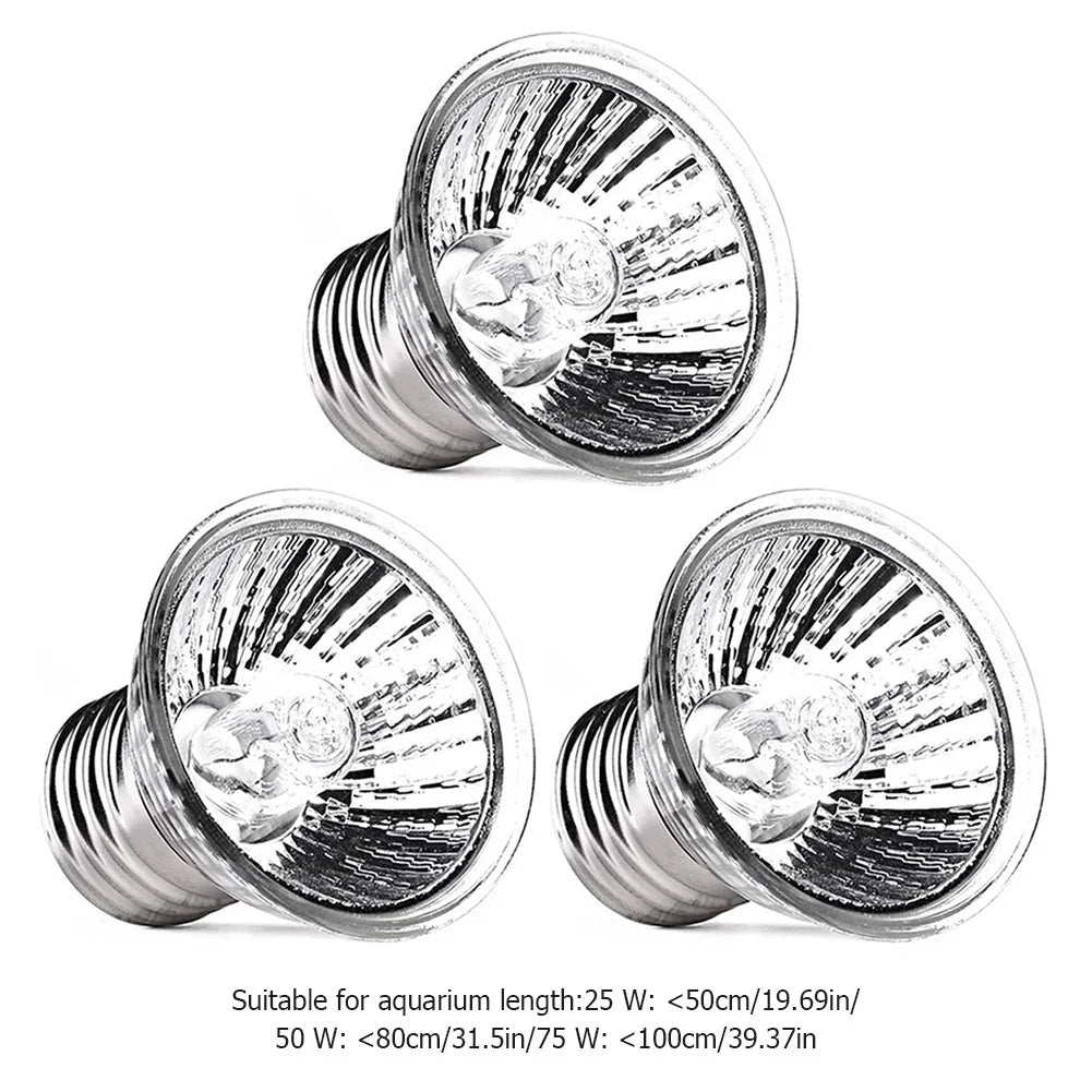 UVA + UVB Reptile Lamp Pet Amphibians Lizards Heating Bulb